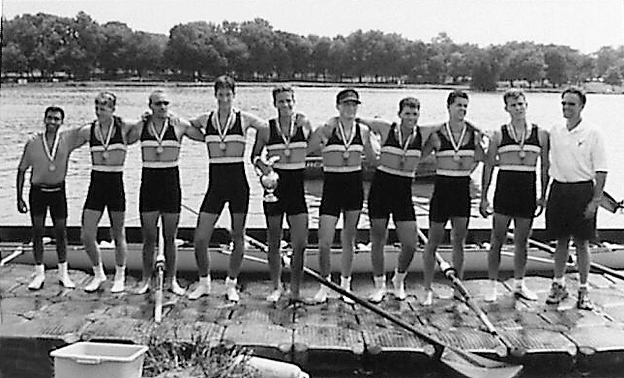 A group of people posing for a photo